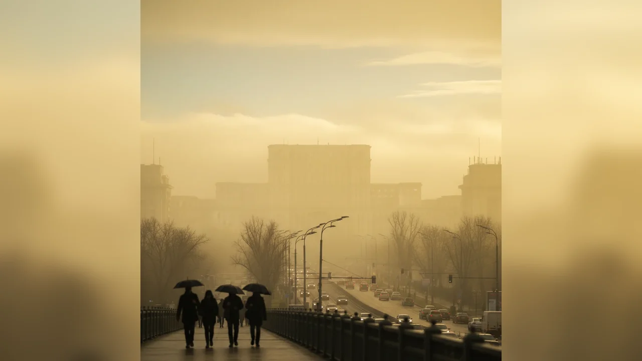 Avertizare meteo de ceață densă pentru județul Ilfov, valabilă în dimineața de 14 februarie