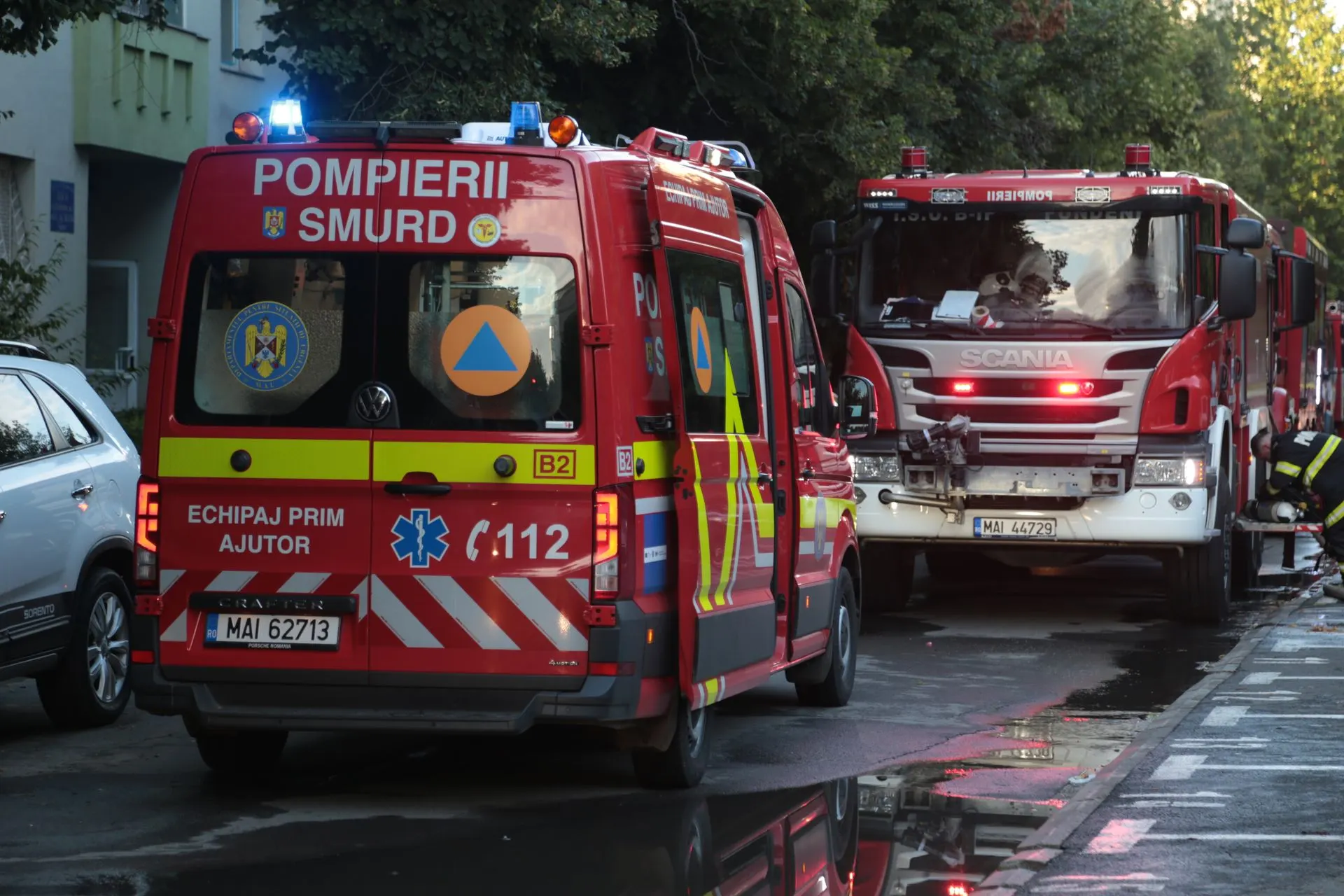 331 de urgențe în București și Ilfov: zece incendii și 105.000 lei în amenzi