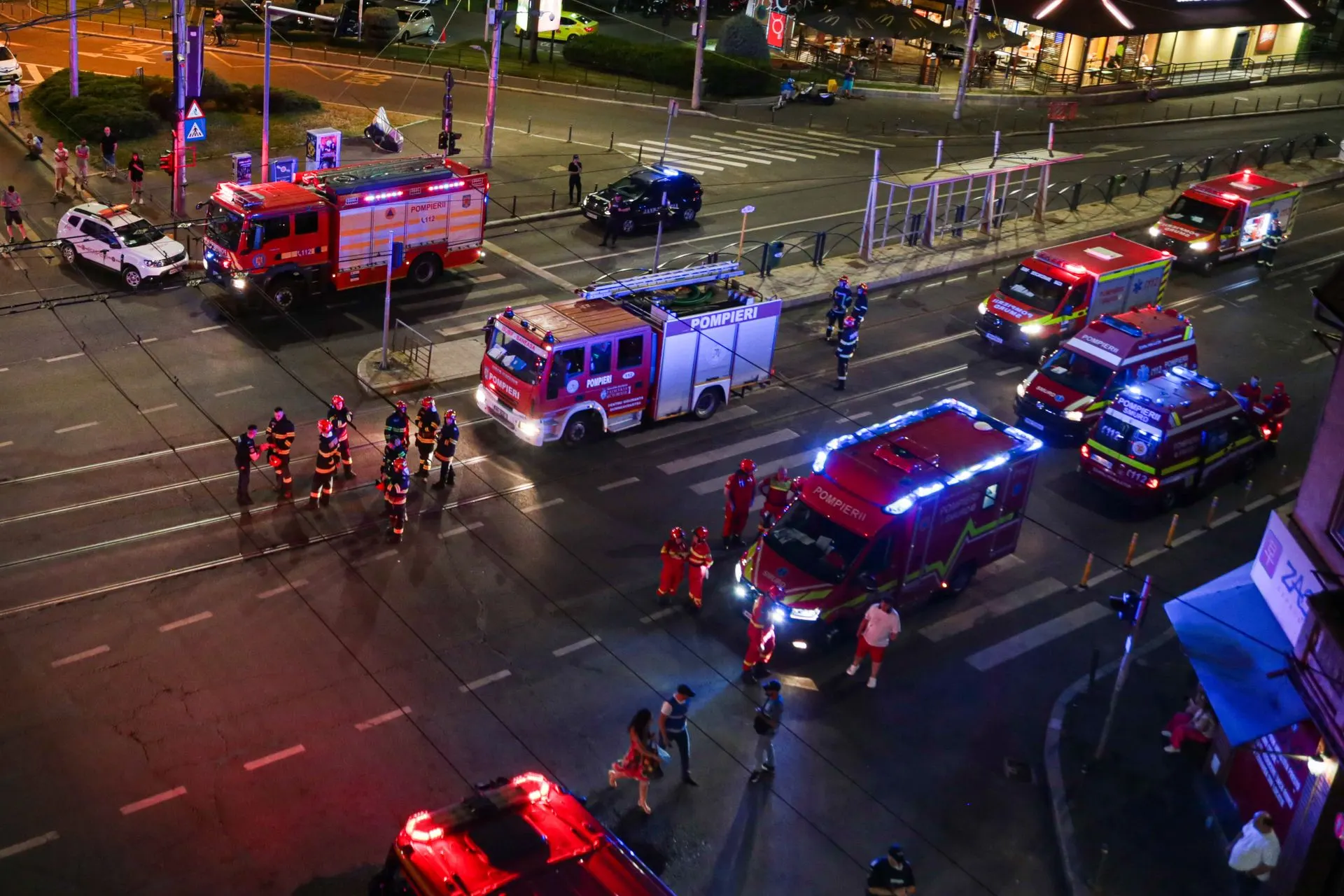 ISU B-IF: 391 de situații de urgență în București și Ilfov, 13–14 octombrie