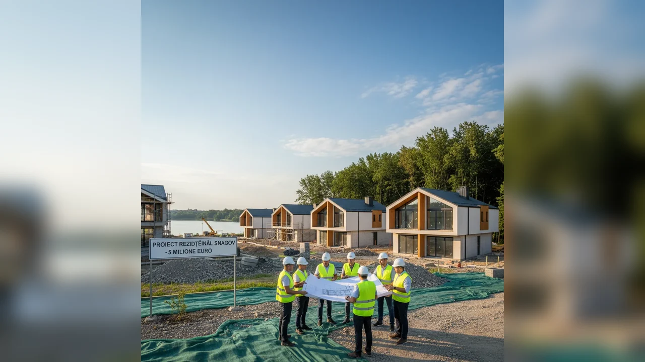 Un nou proiect rezidențial de 5 milioane de euro planificat în Snagov, județul Ilfov